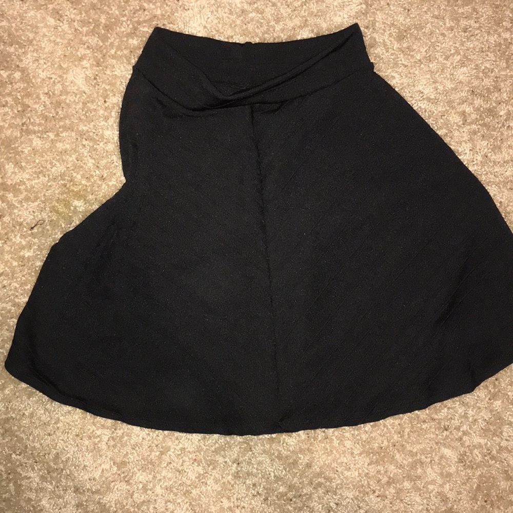 Black skirt